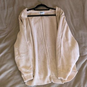 Oversized Knit Jacket